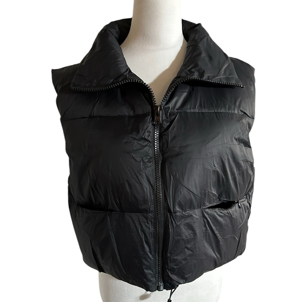 Black Puffer Vest